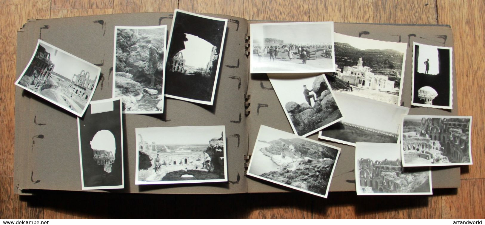Album photos 1928-1937 Tunisie Constantine Alger Palma de Majorque