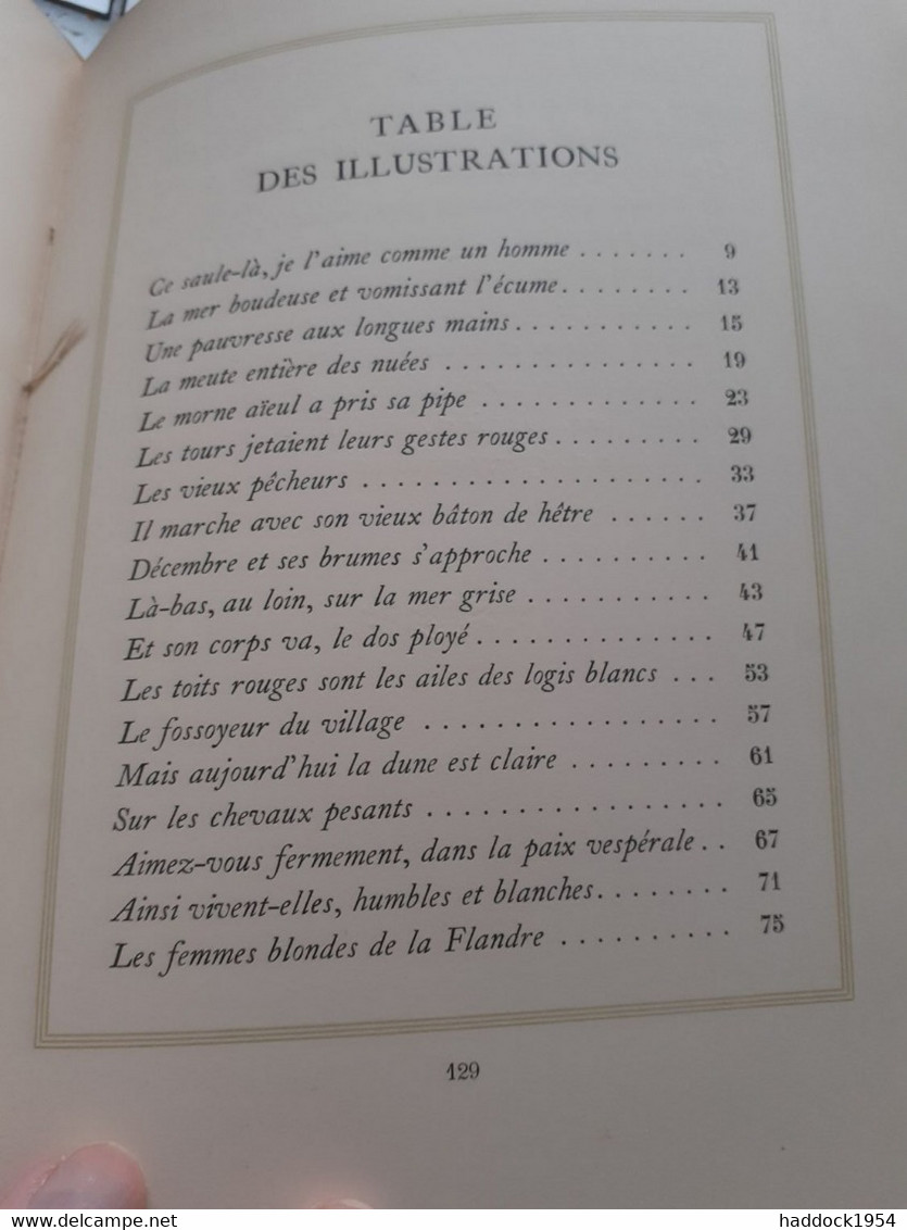 la guirlande des dunes EMILE VERHAEREN piazza 1927