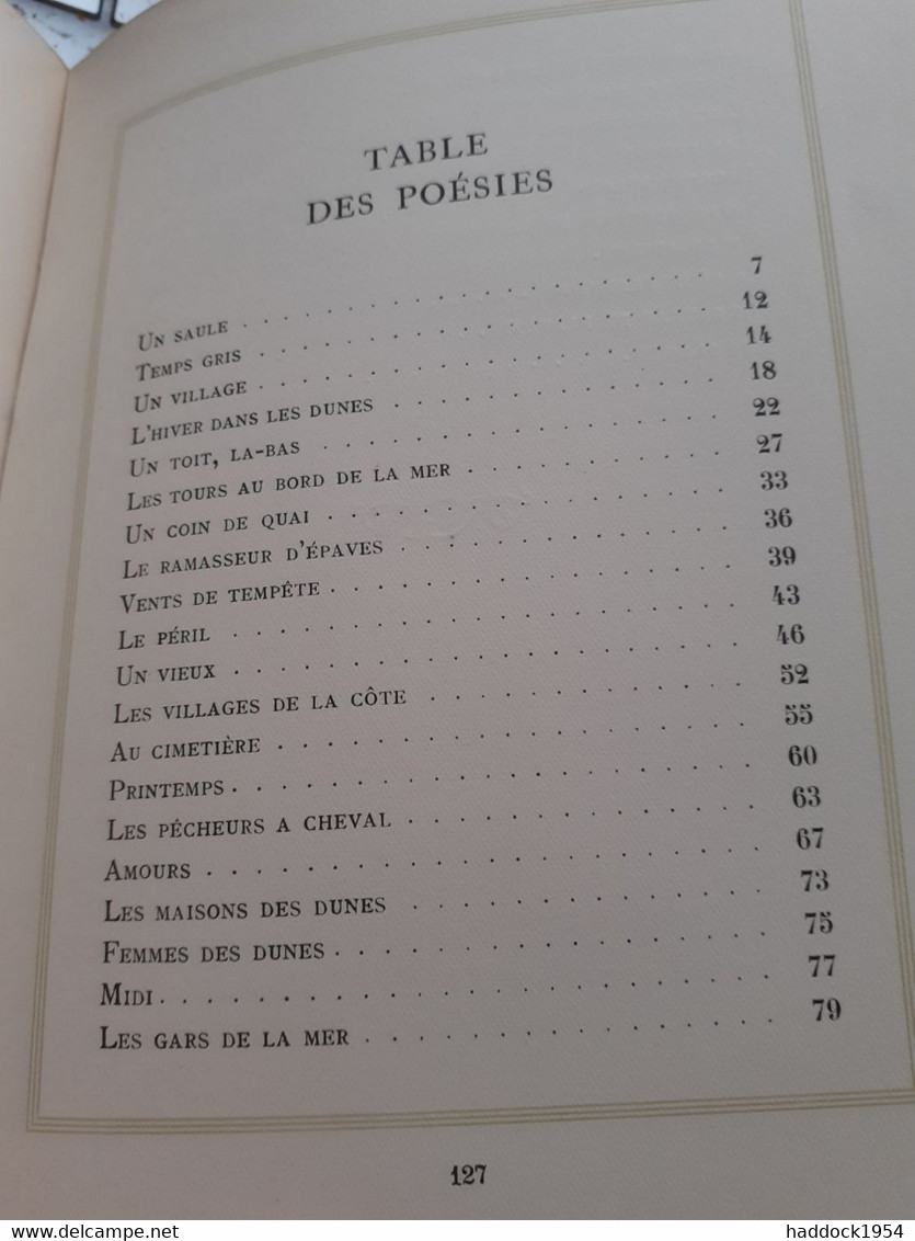 la guirlande des dunes EMILE VERHAEREN piazza 1927