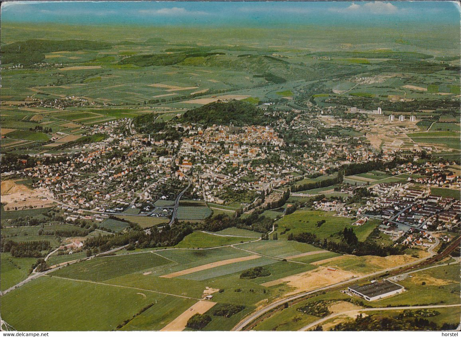 D-34576 Homberg - Bez. Kassel - Luftbild - Aerial View - Homberg