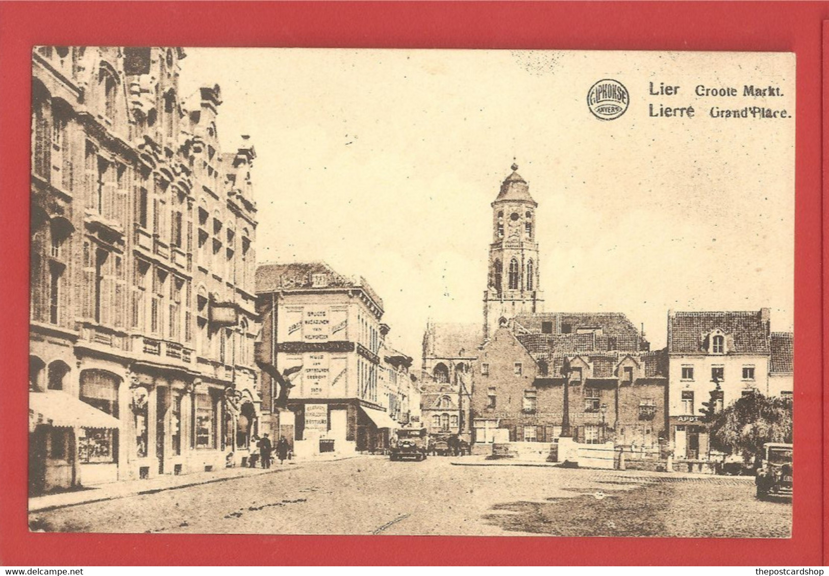 BELGIQUE Lier Groote Markt Lierre Grand'Place. Neuve. Van Dyck - Lier