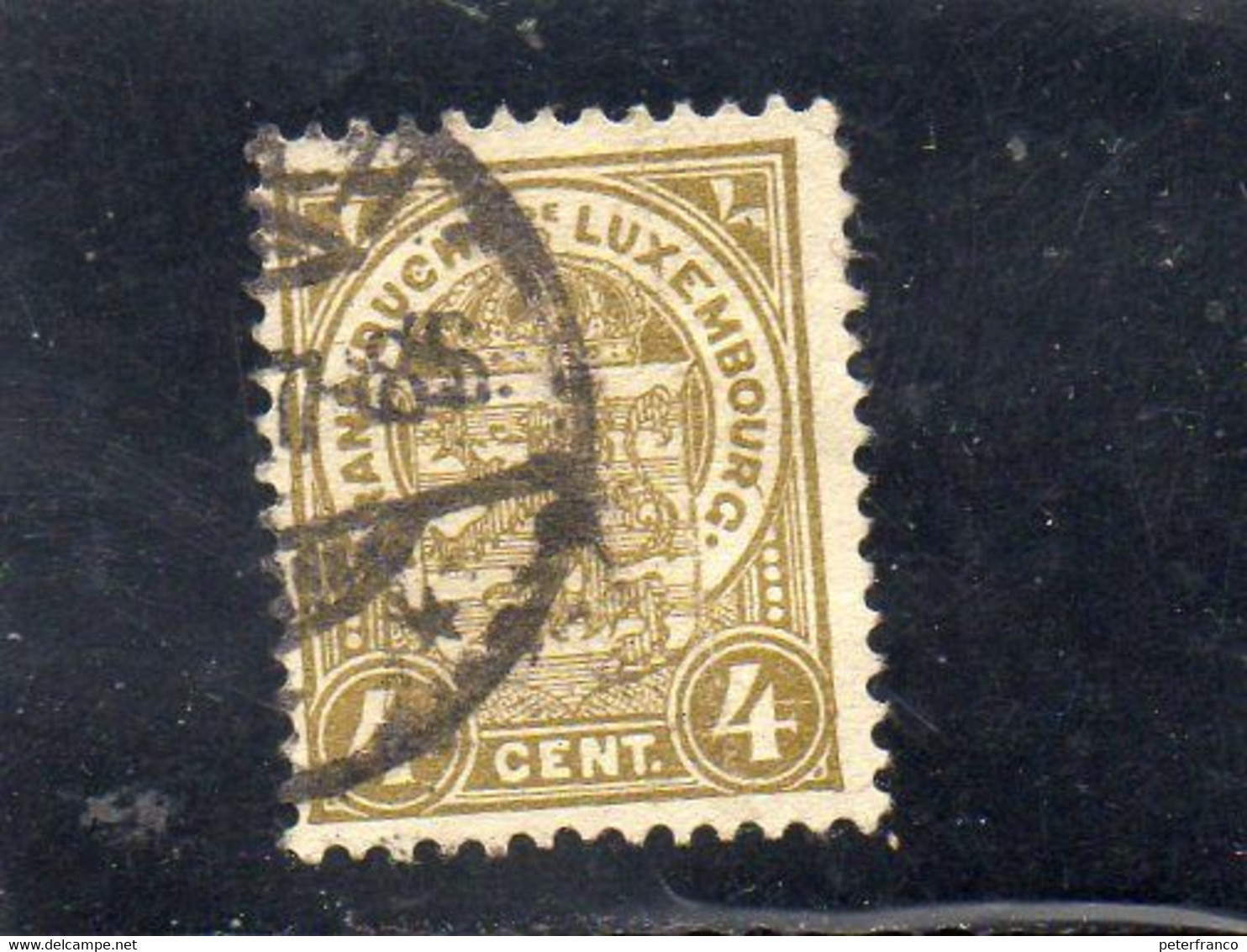 EU - 1907 Lussemburgo - Stemma - 1907-24 Abzeichen