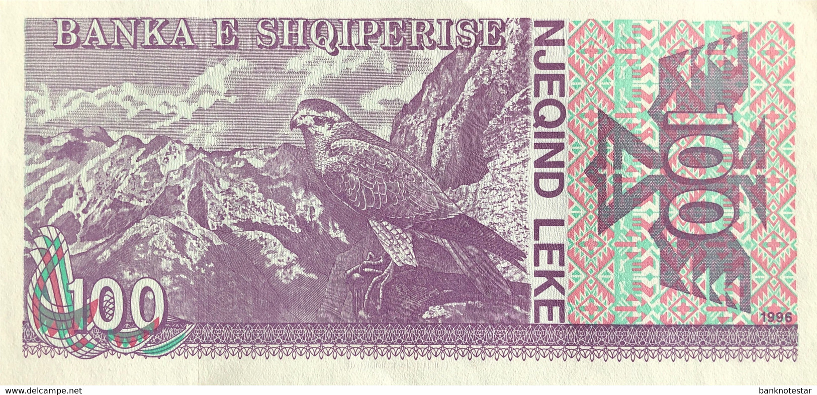 Albania 100 Leke, P-55c (1996) - UNC - Albania