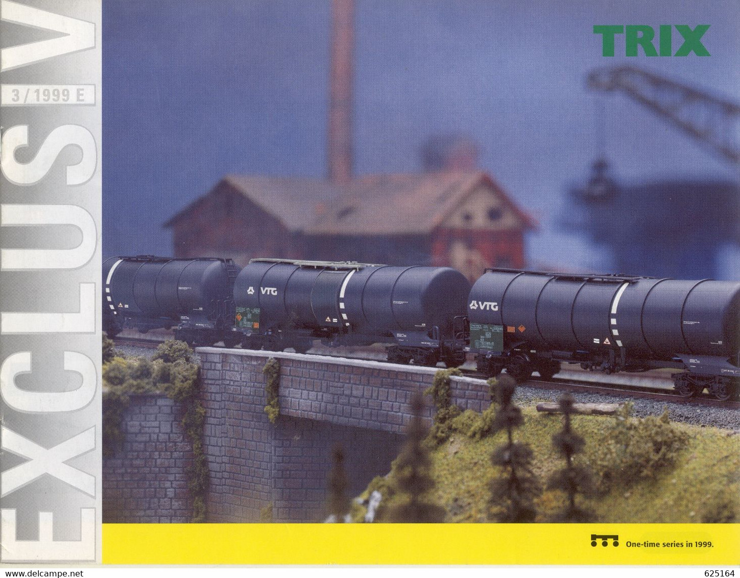 Catalogue TRIX EXCLUSIV 3/1999  Brochure One-time Series HO & MINITRIX - Anglais