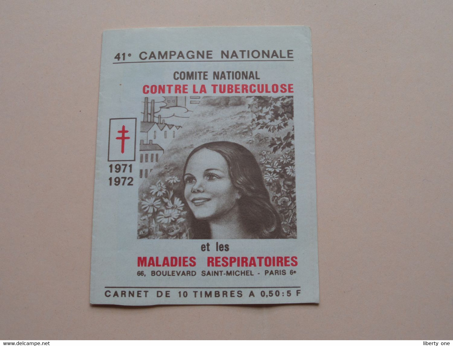 Comité National De Défense Contre La TUBERCULOSE 41e Campagne Nationale ( Voir SCANS ) Complet 1971/72 . - Seals Of Generality