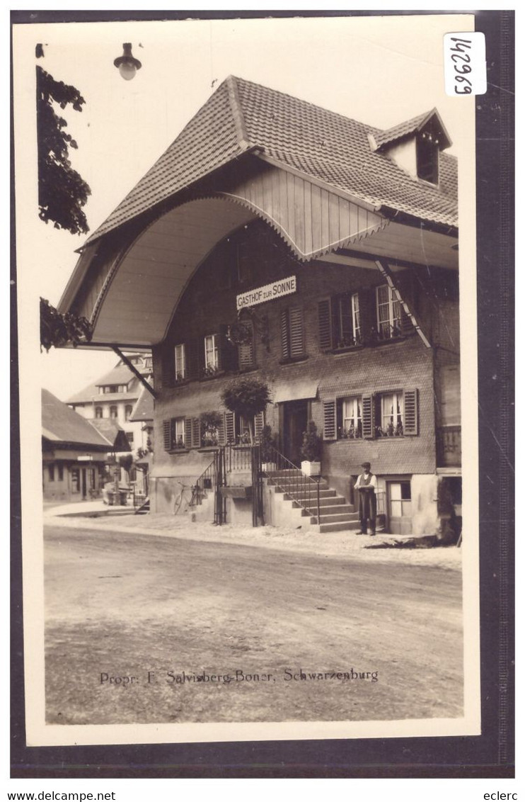 SCHWARZENBURG - GASTHOF ZUR SONNE - TB - Schwarzenburg