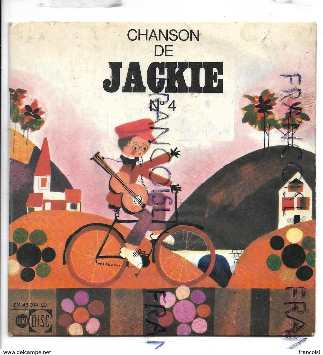 Chanson De Jackie N°4. Noël Colombier (1932-2017) Et L'orchestre Henri Veysseyre (1969?) - Gospel & Religiöser Gesang