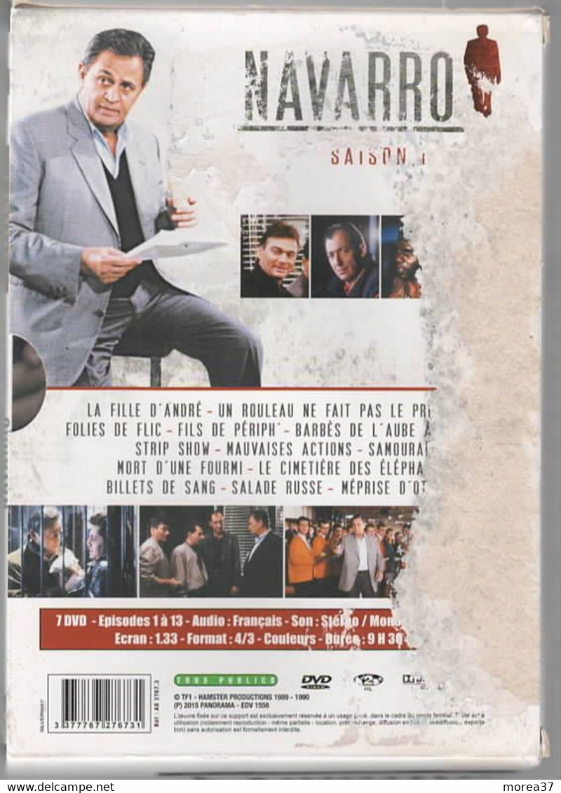 NAVARRO Saison 1    (7 DVDs)   Avec Roger HANIN    C11 - TV Shows & Series