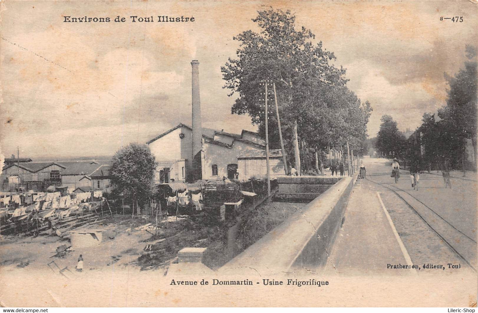 [54] Avenue De Dommartin L'Usine Frigorifique - Cpa 1917 ( ͡◕ . ͡◕) ♣ - Toul