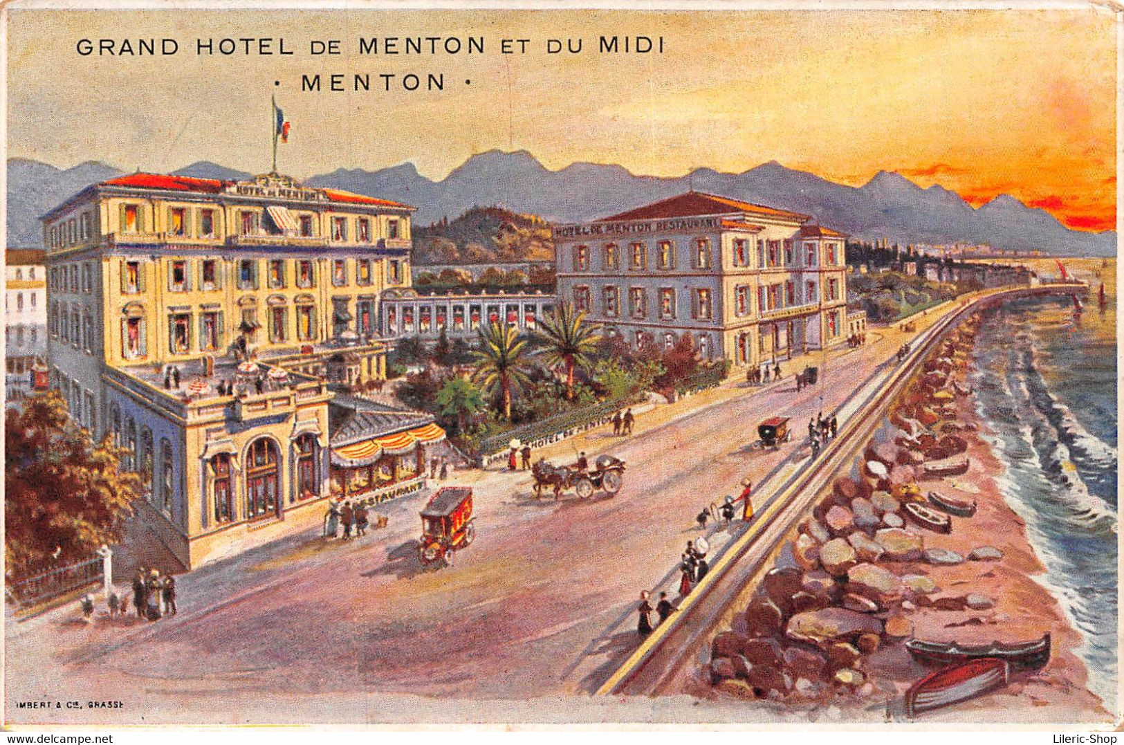 [06] Grand Hôtel De Menton Et Du Midi  Cpa  ( ͡♥ ͜ʖ ͡♥) ♥ - Menton