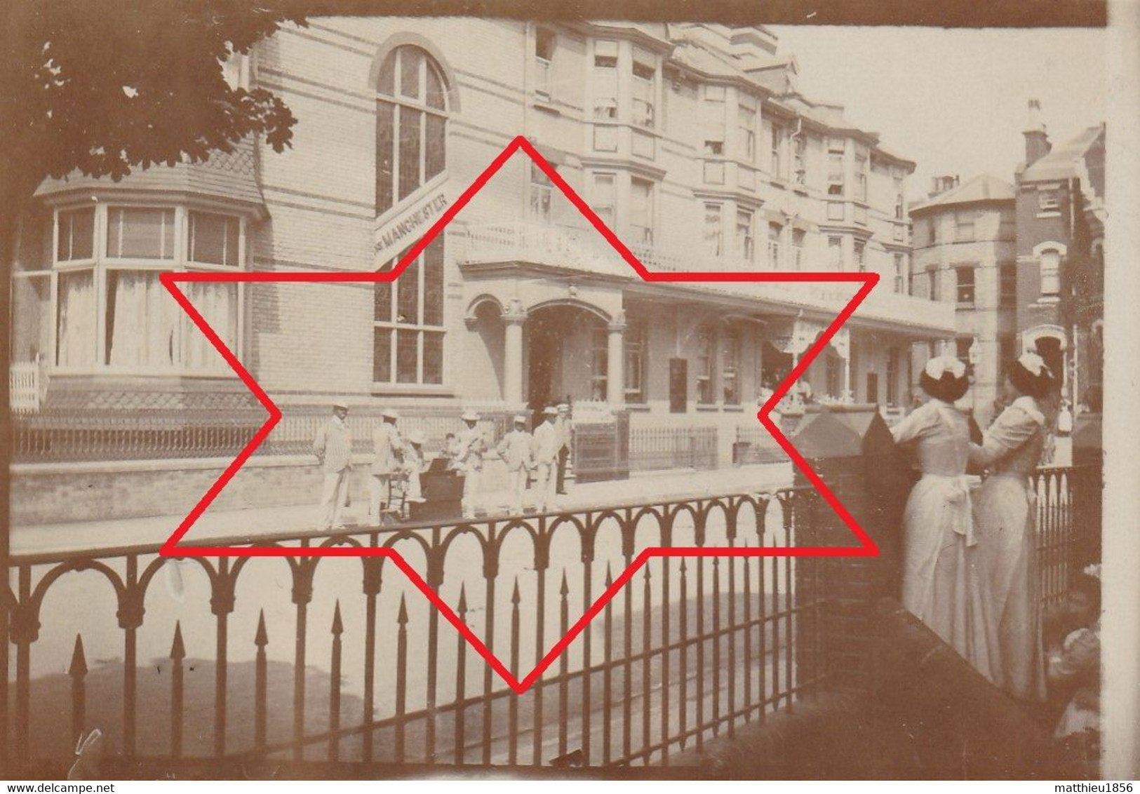 Photo 1893 BOURNEMOUTH - Street Show, Black And White Minstrel, Spectacle De Rue, Musiciens (A239) - Bournemouth (bis 1972)