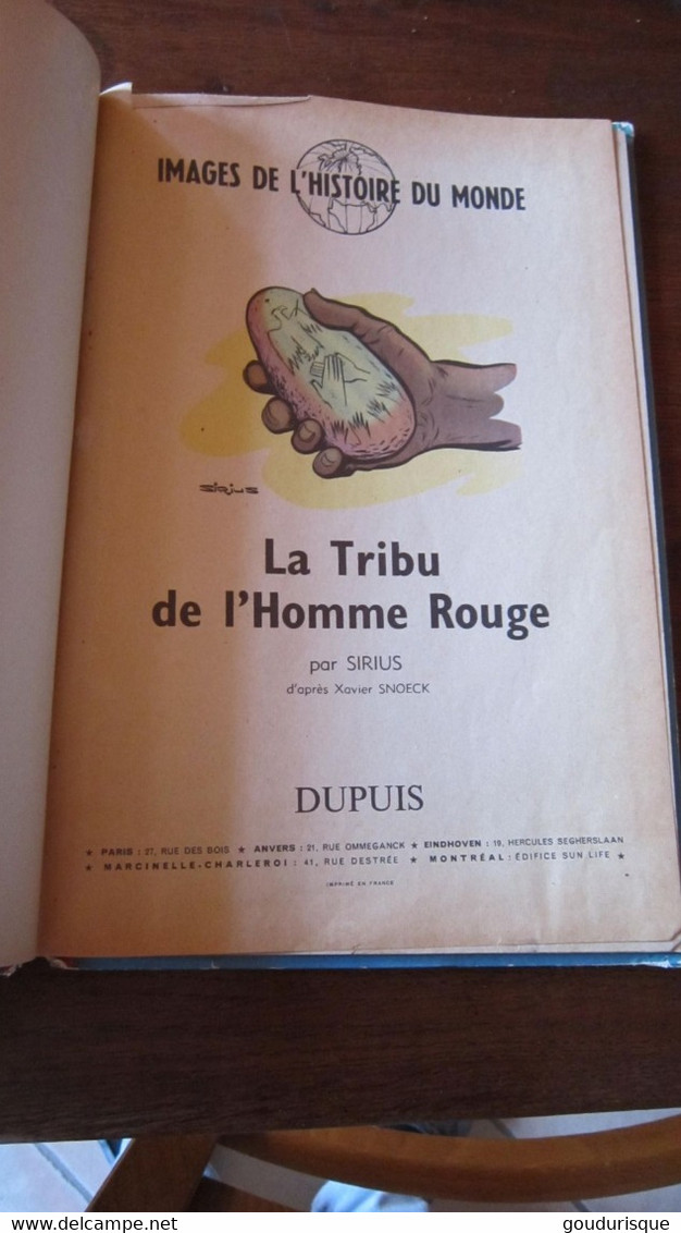 EO LES TIMOUR T1 LA TRIBUT DE L'HOMME ROUGE  SIRIUS   DUPUIS - Timour