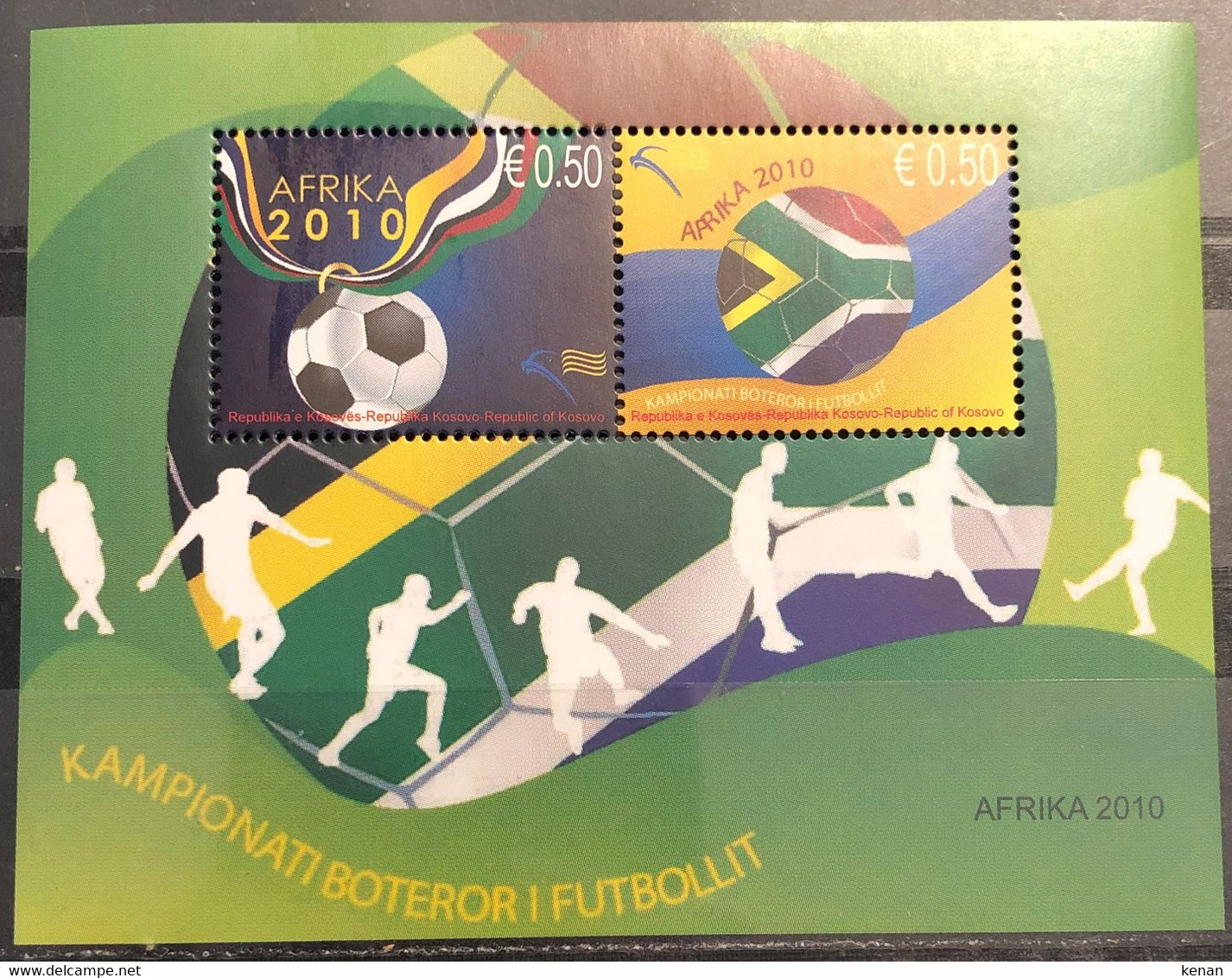 Kosovo, 2010, Mi: Block 14 (MNH) - 2010 – South Africa