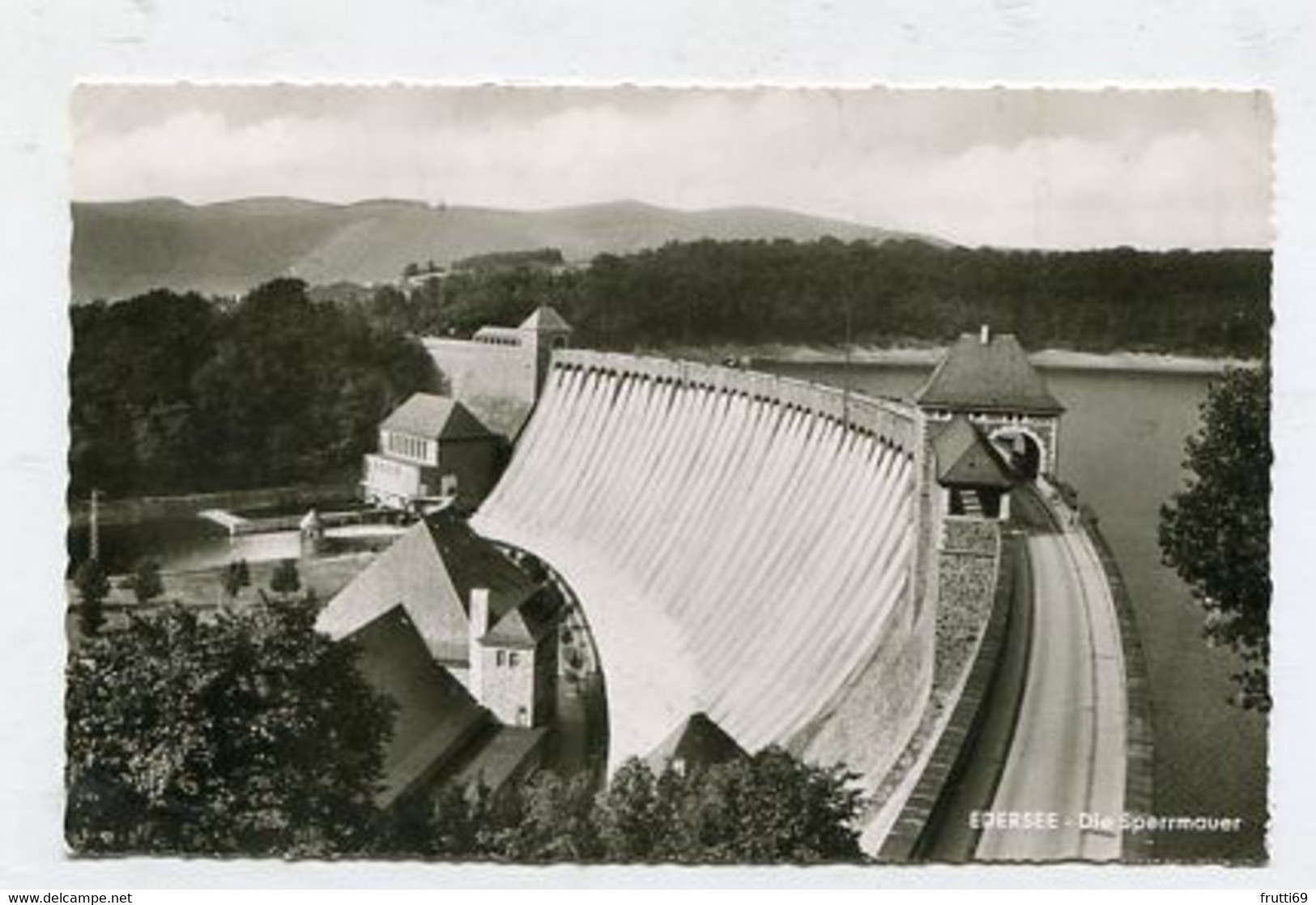 AK 050656 GERMANY - Edersee - Die Sperrmauer - Edersee (Waldeck)