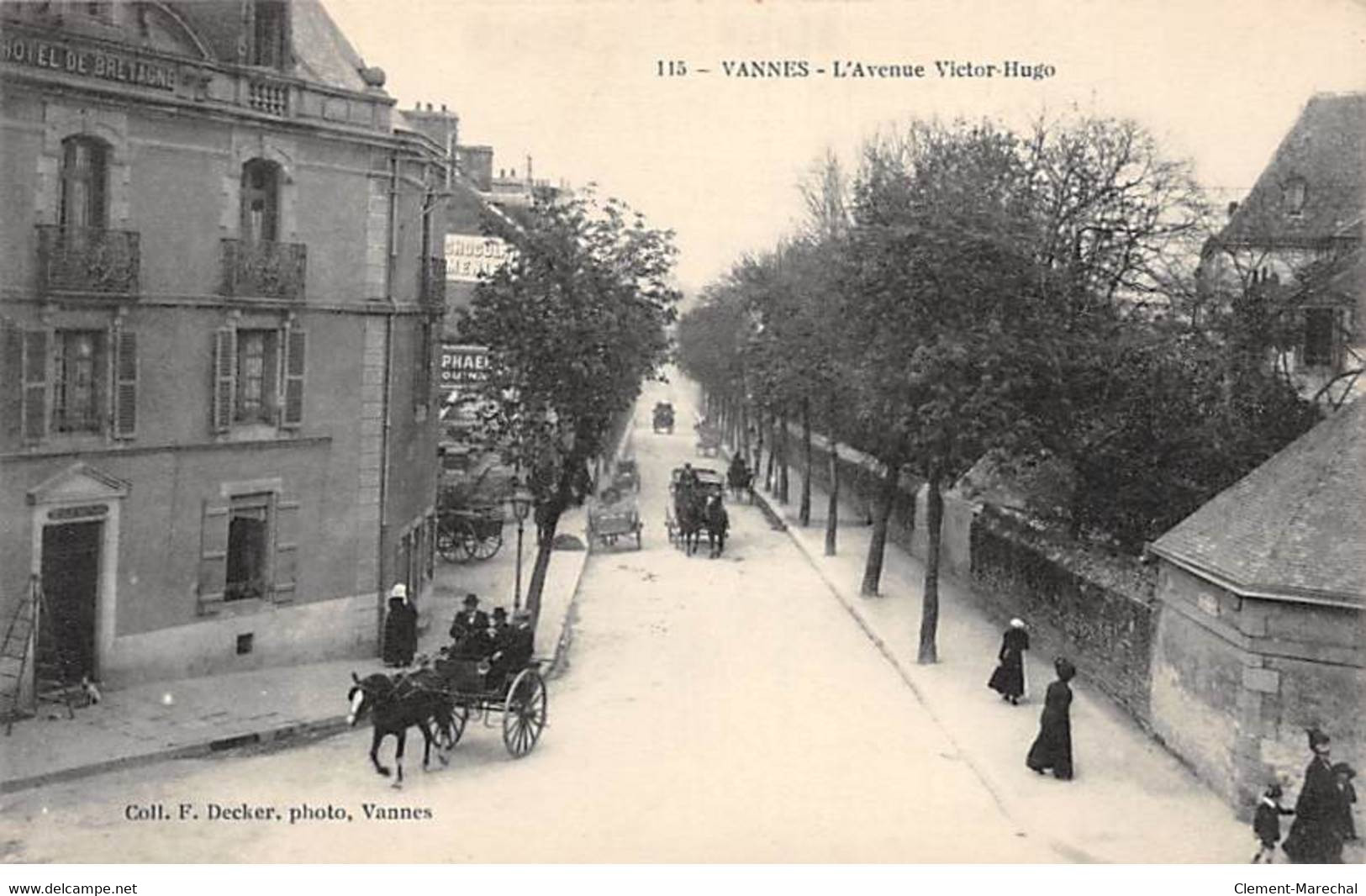 VANNES - L'Avenue Victor Hugo - Très Bon état - Vannes