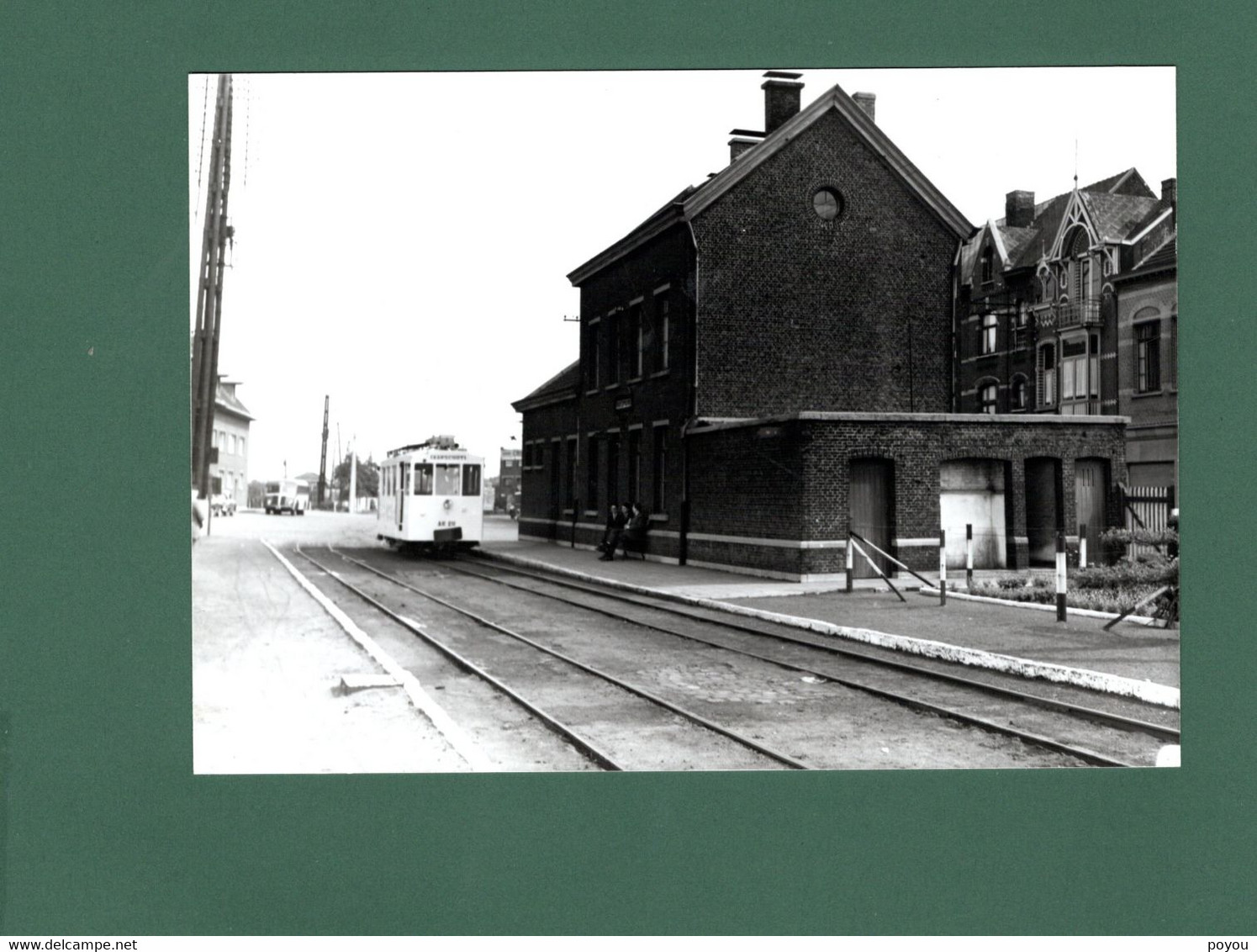 AARSCHOT-photo Format 15X10-tram Tramway Vicinal Gare - Aarschot