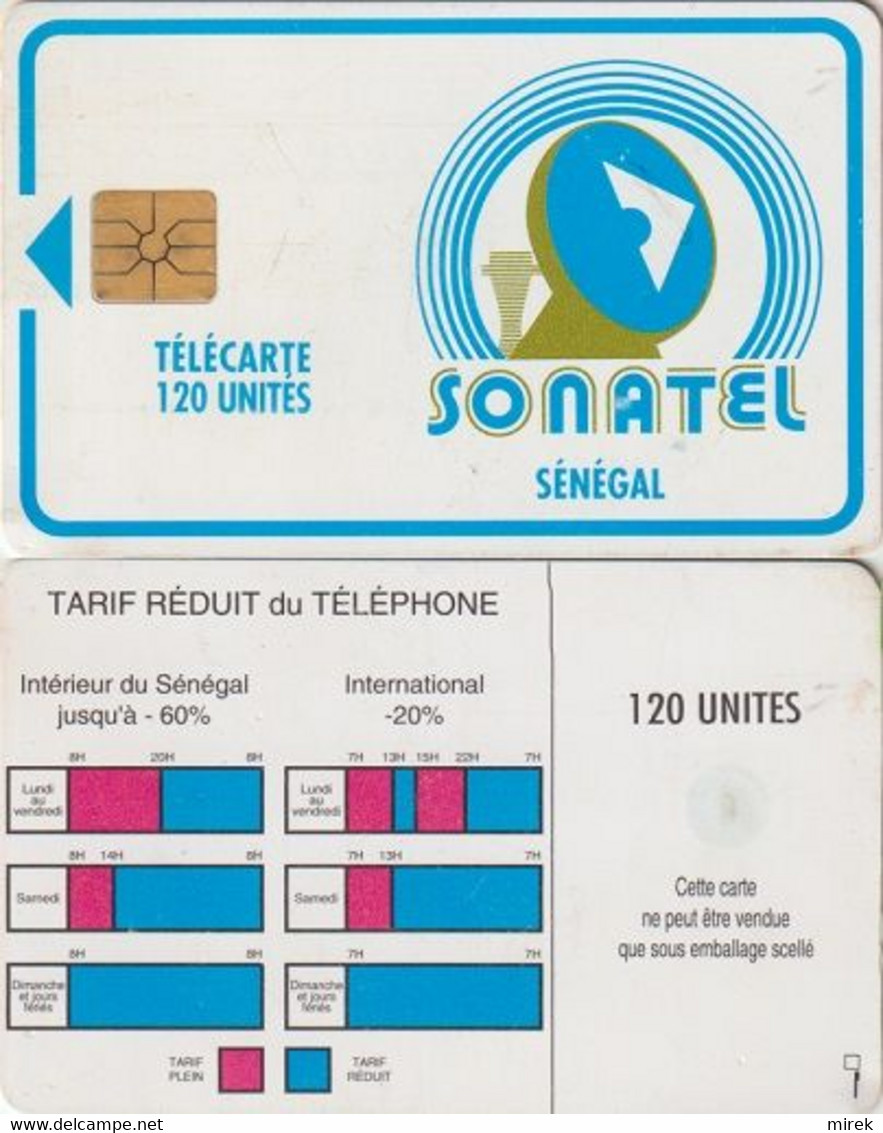 432/ Senegal; P8. Logo, 120 Ut. - Sénégal