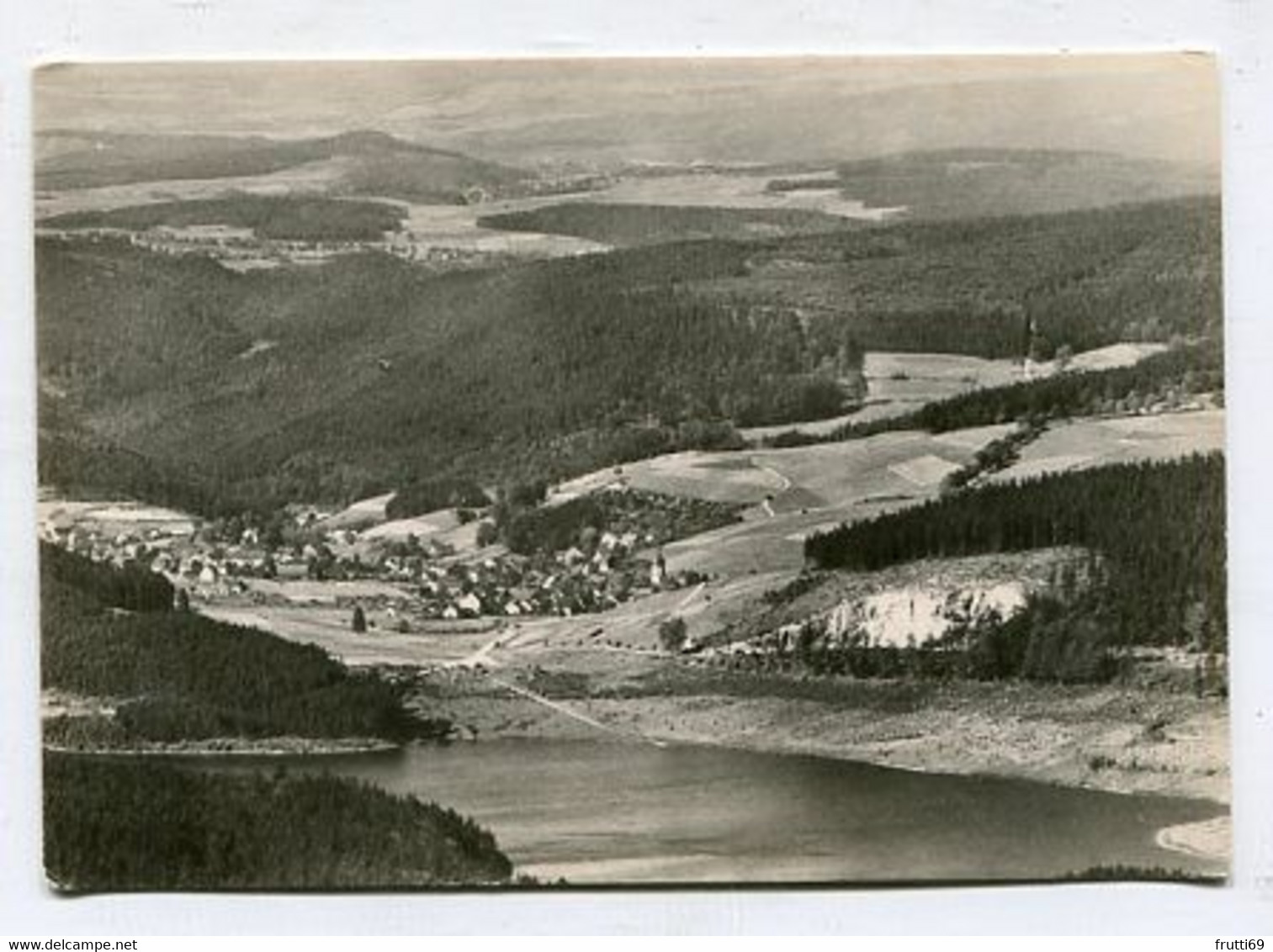 AK 050740 GERMANY - Blick Vom Auersberg Nach Sosa Mit Talsperre Des Friedens - Sosa