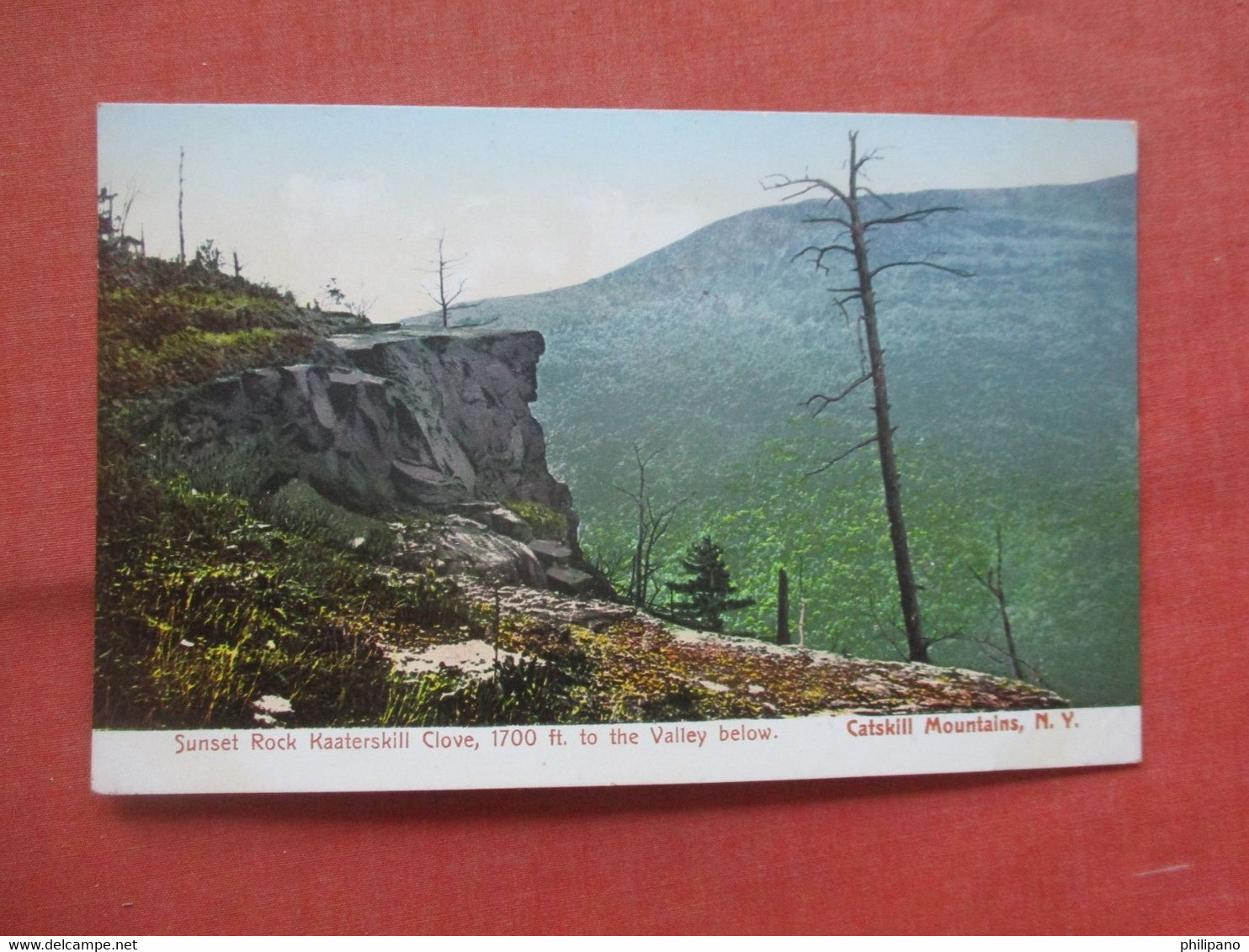 Sunset Rock Kaaterskill Clove.   Catskills New York > Catskills     Ref 5606 - Catskills