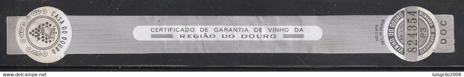 Revenue/ Fiscal, Portugal - Beverage Tax/ Imposto Sobre Bebidas -|- Vinho Do Douro, Casa Do Douro - 824354 - Nuevos