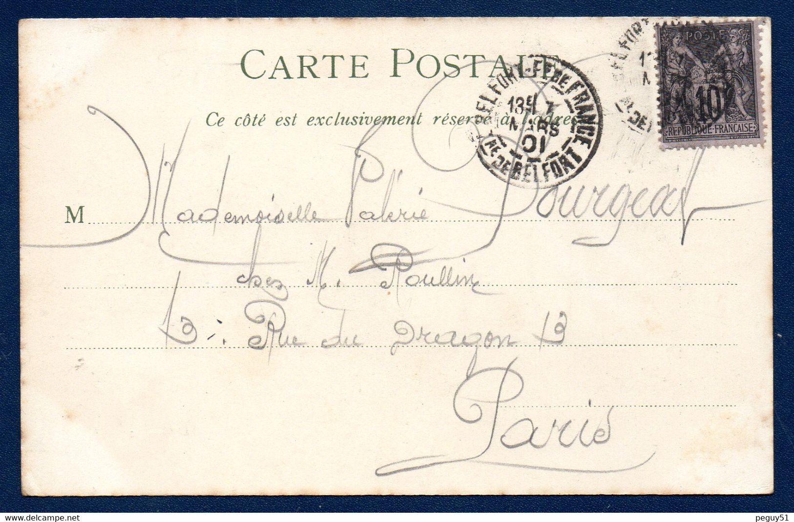 90. Souvenir De Belfort. Multi-vues. 1901. ( Voir Descriptions). - Belfort - Stadt