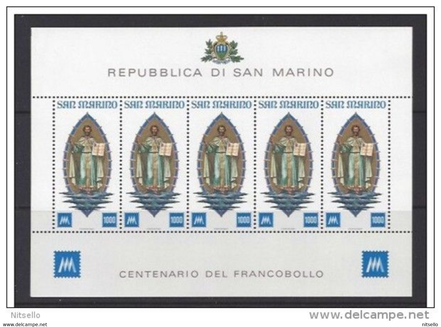 HB EUROPA ///  SAN MARINO   YVERT Nº: 949  **MNH - Nuovi