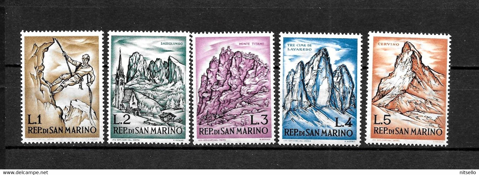 LOTE 1554 /// SAN MARINO - YVERT Nº: 552/556 **MNH  ¡¡¡ OFERTA - LIQUIDATION - JE LIQUIDE !!! - Neufs