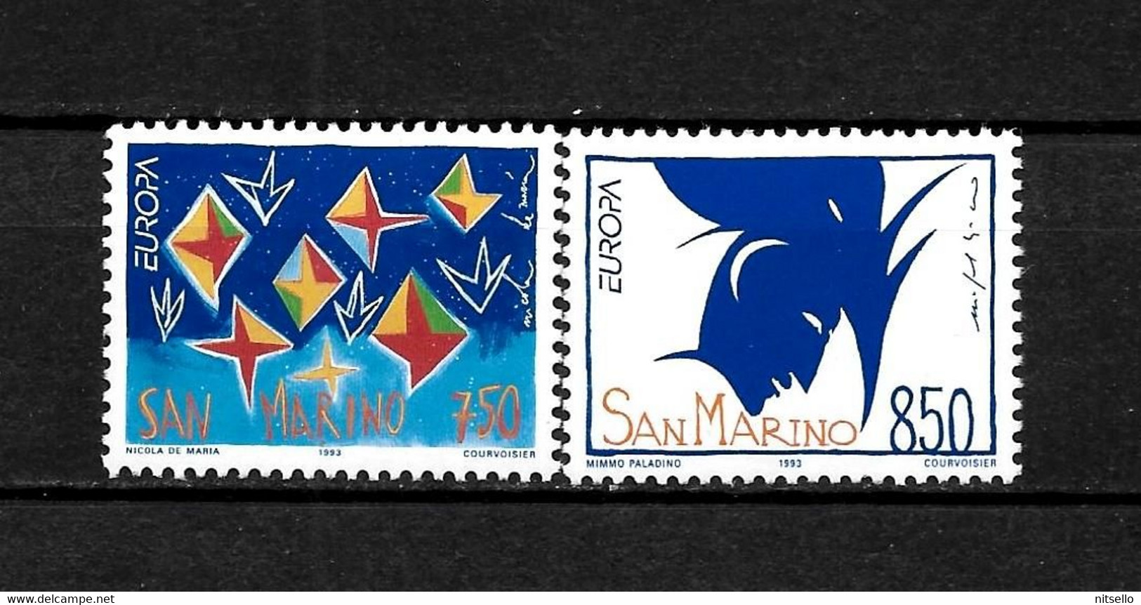 LOTE 1554 /// SAN MARINO - YVERT Nº: 1322/1323 **MNH // CATALOG/COTE: 3,75€  ¡¡¡ OFERTA - LIQUIDATION - JE LIQUIDE !!! - Ungebraucht