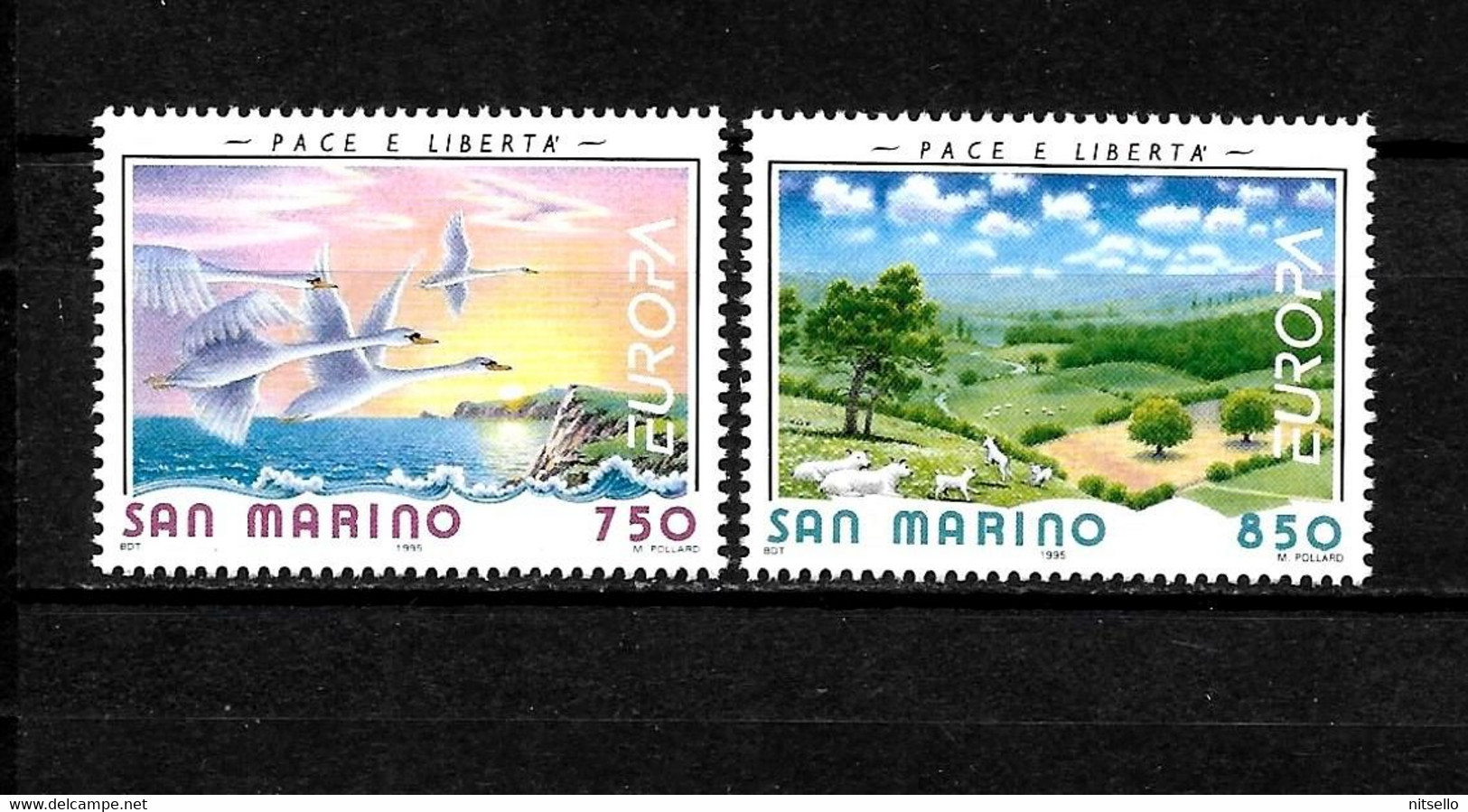 LOTE 1554 /// SAN MARINO - YVERT Nº: 1396/1397 **MNH // CATALOG/COTE: 3€  ¡¡¡ OFERTA - LIQUIDATION - JE LIQUIDE !!! - Neufs