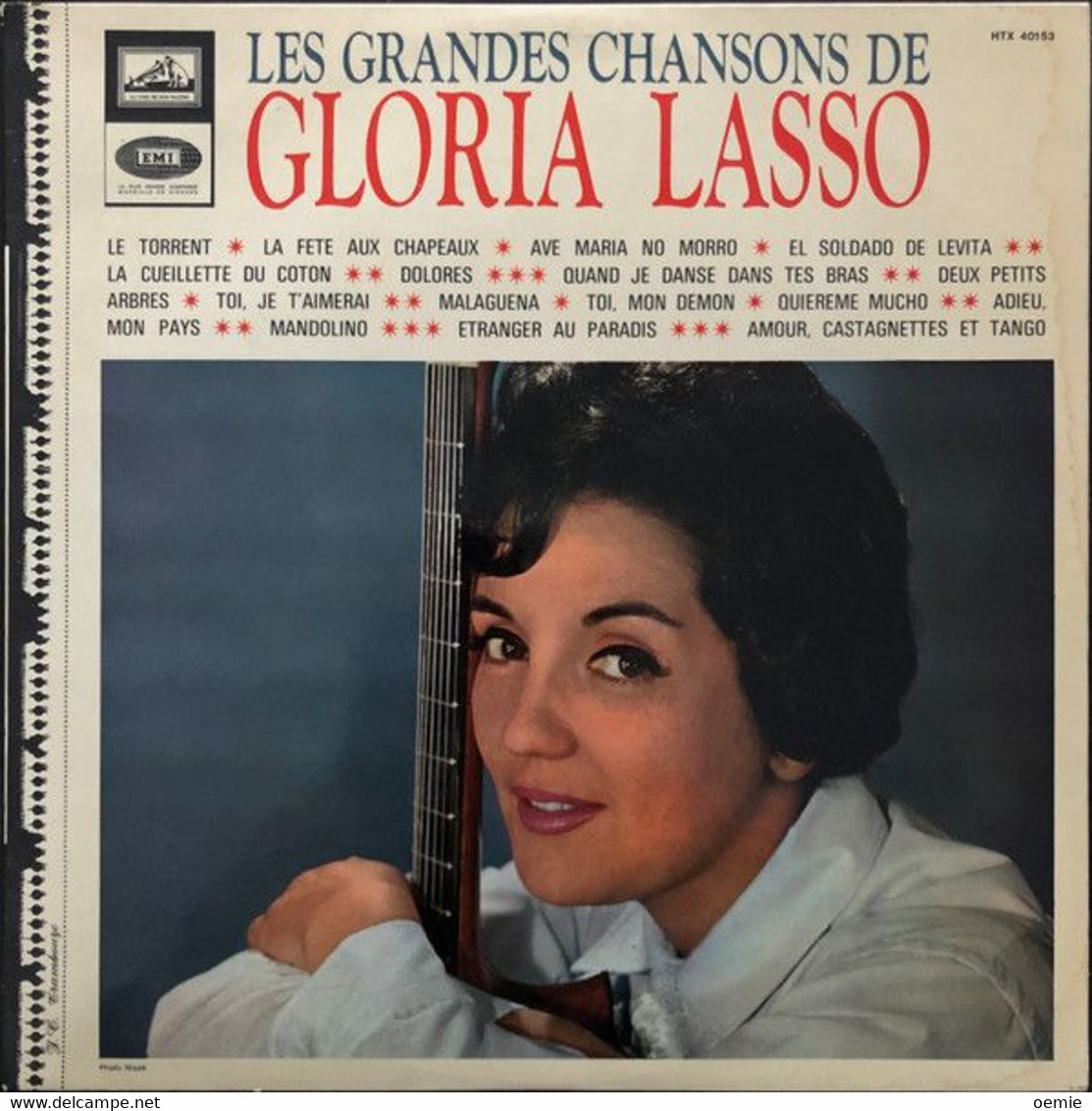 GLORIA  LASSO  °  LES GRANDES CHANSONS   PATHE MARCONI HTX 40153 - Autres - Musique Espagnole