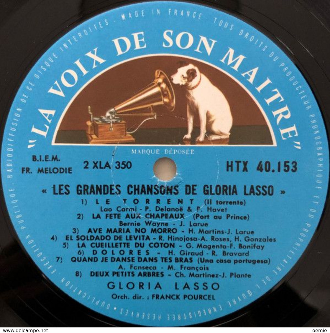 GLORIA  LASSO  °  LES GRANDES CHANSONS   PATHE MARCONI HTX 40153 - Otros - Canción Española