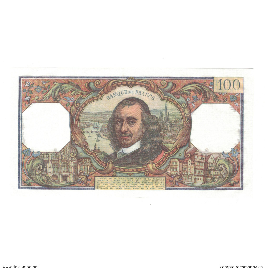 France, 100 Francs, Corneille, 1975, 1975-05-15, TTB+, Fayette:65.49, KM:149e - 100 F 1964-1979 ''Corneille''