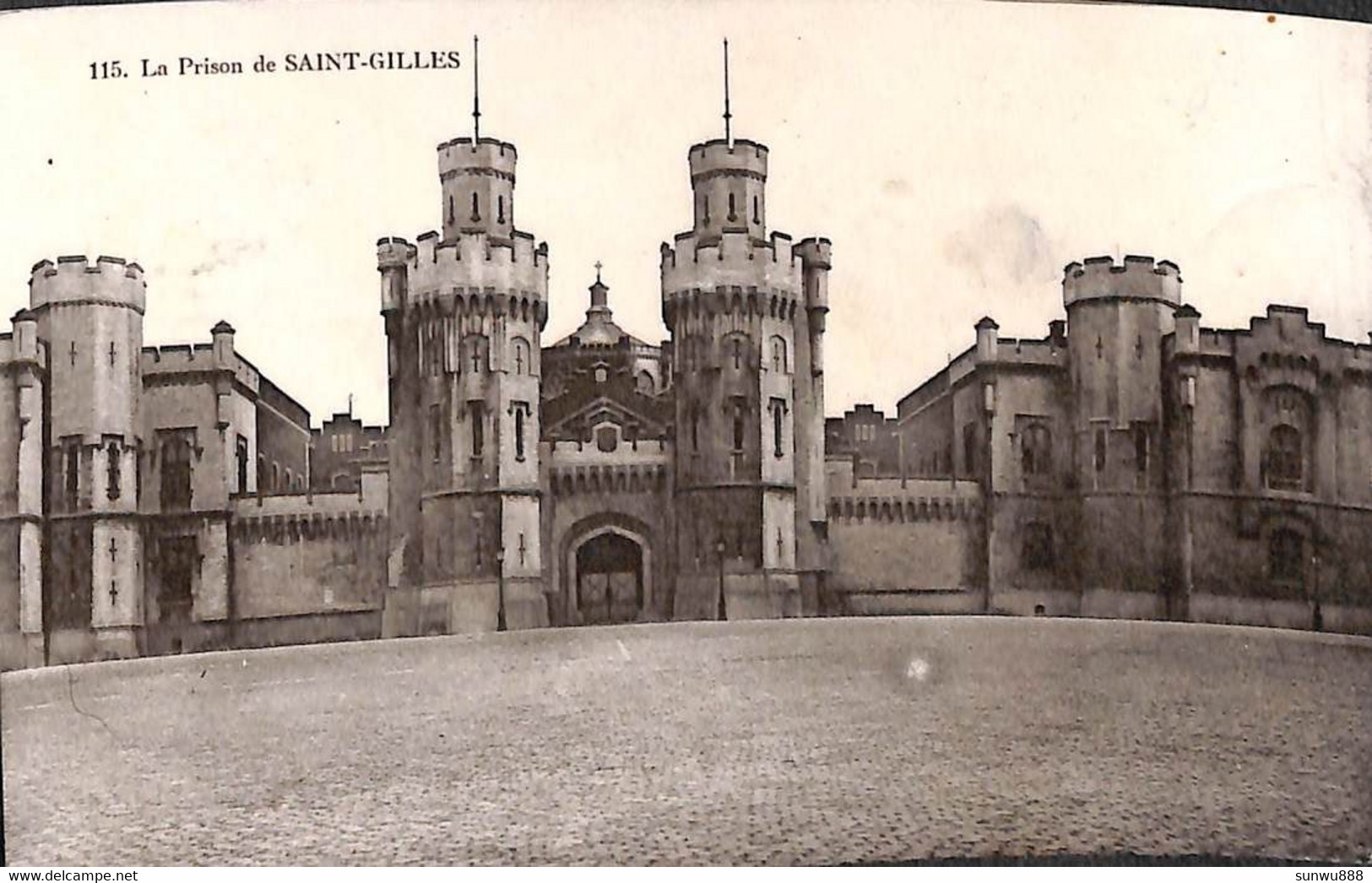 La Prison De Saint-Gilles (Grand Bazar Anspach 1910) - St-Gilles - St-Gillis