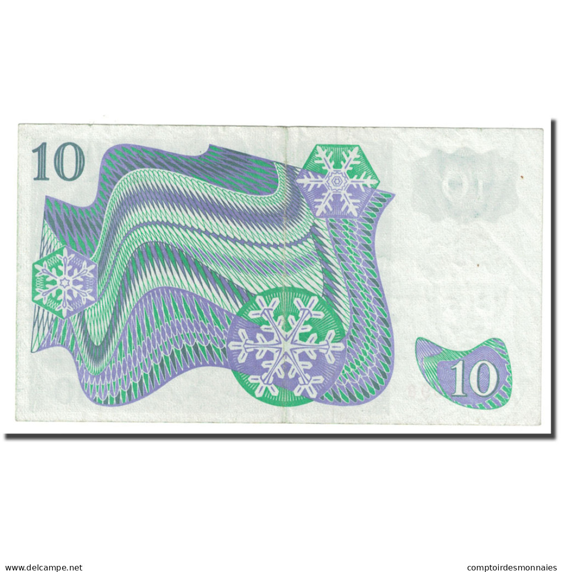 Billet, Suède, 10 Kronor, 1987, KM:52e, TTB - Svezia