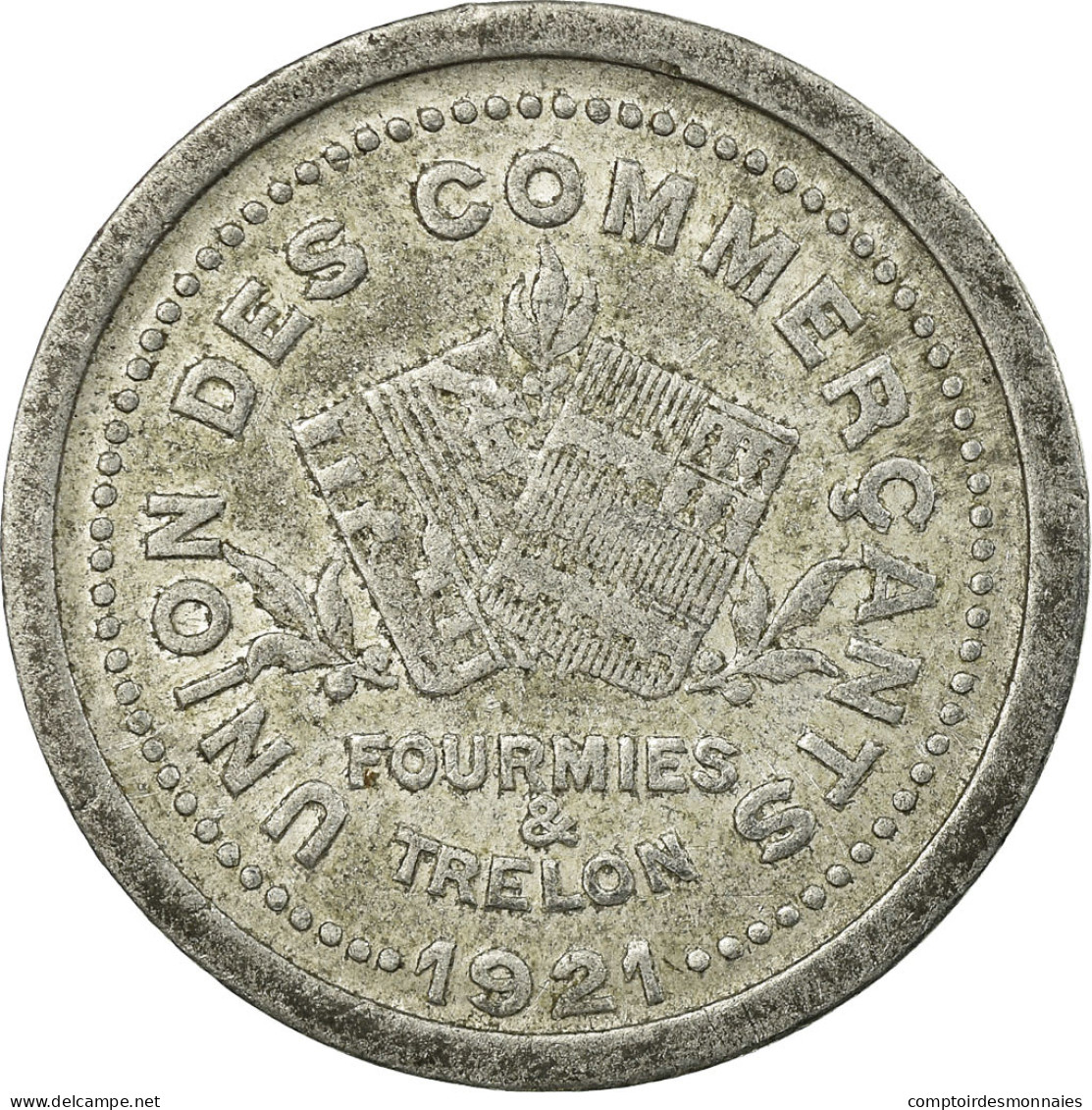 Monnaie, France, Union Des Commerçants, Fourmies Et Trélon, Fourmies, 10 - Monétaires / De Nécessité