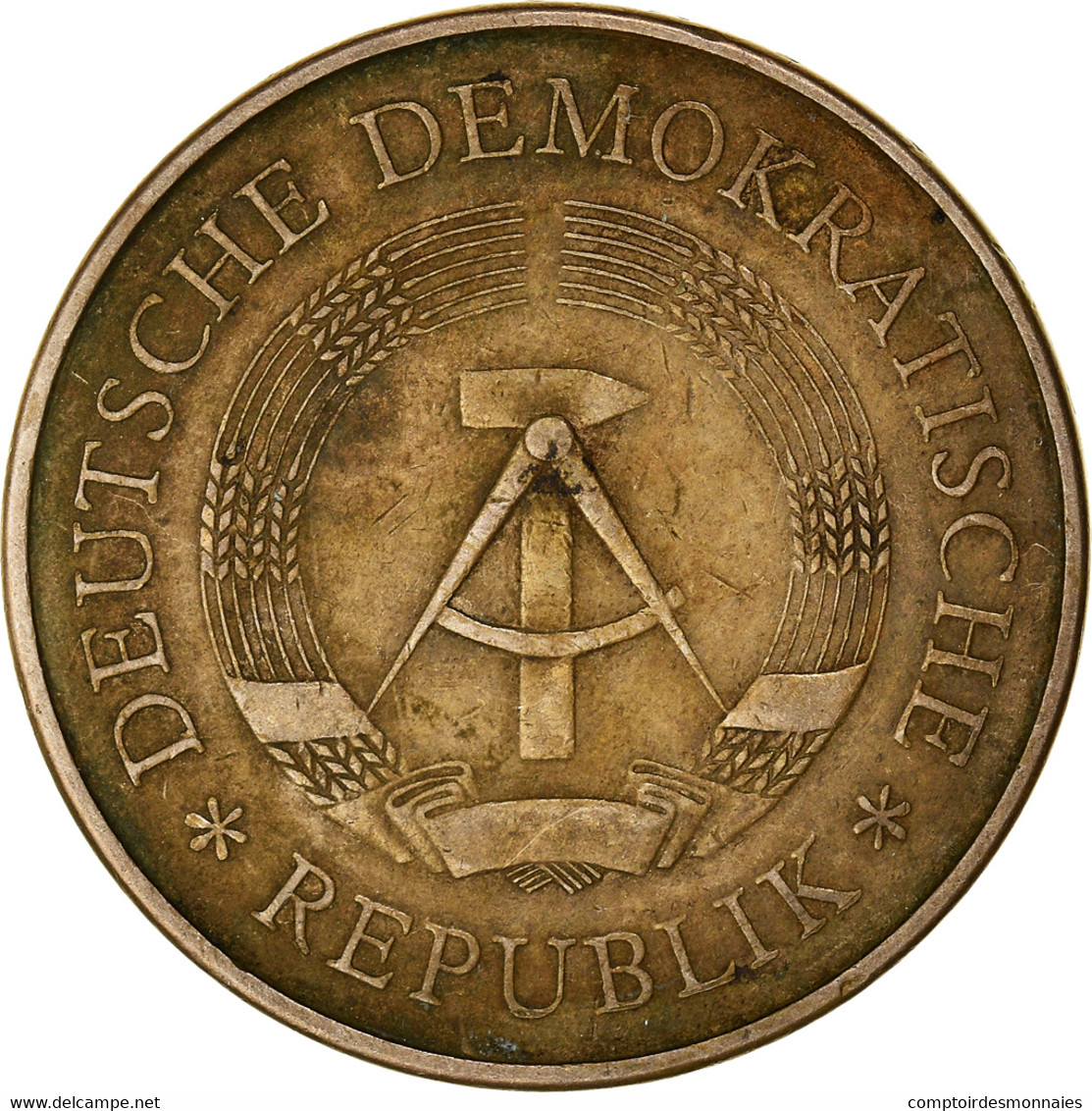 Monnaie, République Démocratique Allemande, 5 Mark, 1969, TB, Nickel-Bronze - 5 Mark