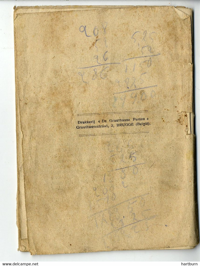 ♥️ Voor De Trouwers (raadgevingen En Gebeden. Brugge 1930 (16 X 11.5 Cm) (BAK-5,2) - Practical
