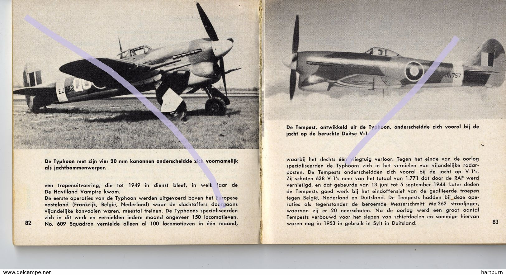 ♥️ Engelse vliegtuigen, English aircraft 1940 - 1945 (maraboe FLASH) André Pernet (11.5 X 11. (BAK-5,2) Avion, plane