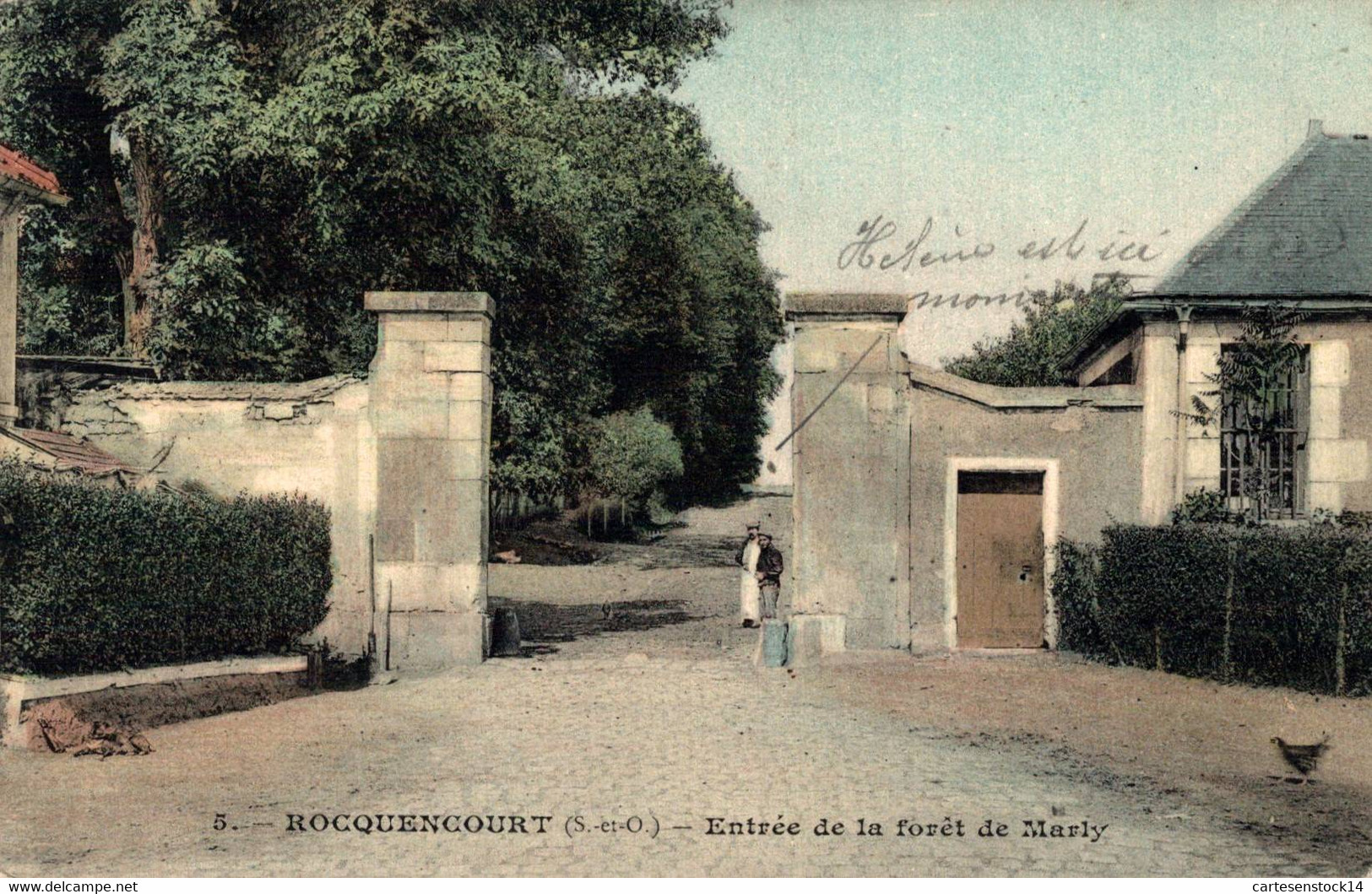 N°28815 Z -cpa Rocquancourt -entrée De La Forêt De Marly- - Rocquencourt