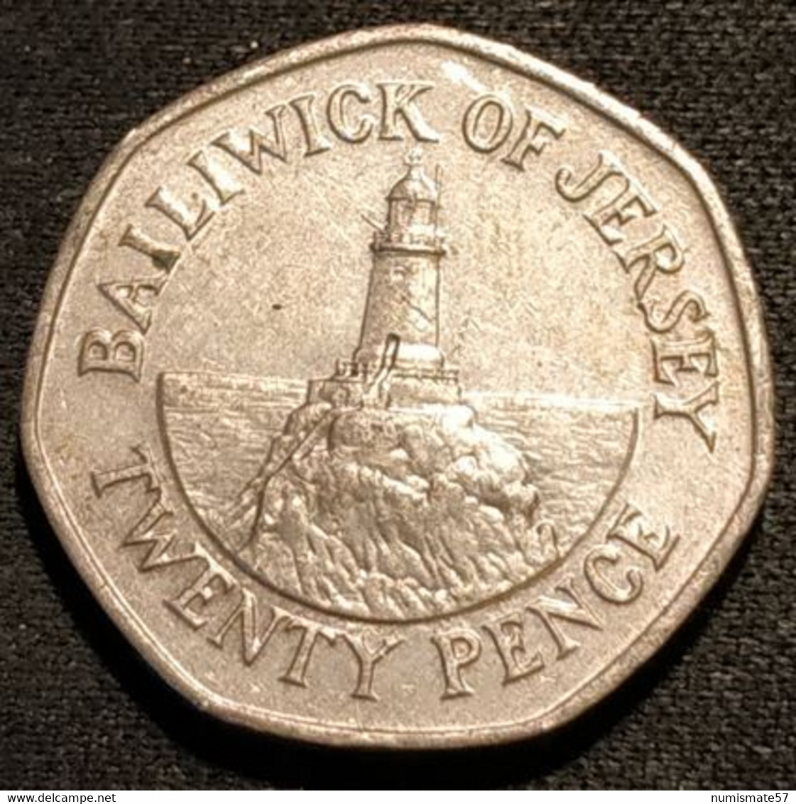 JERSEY - 20 PENCE 1983 - Elizabeth II - 2eme Effigie - KM 66 - TWENTY PENCE - Jersey