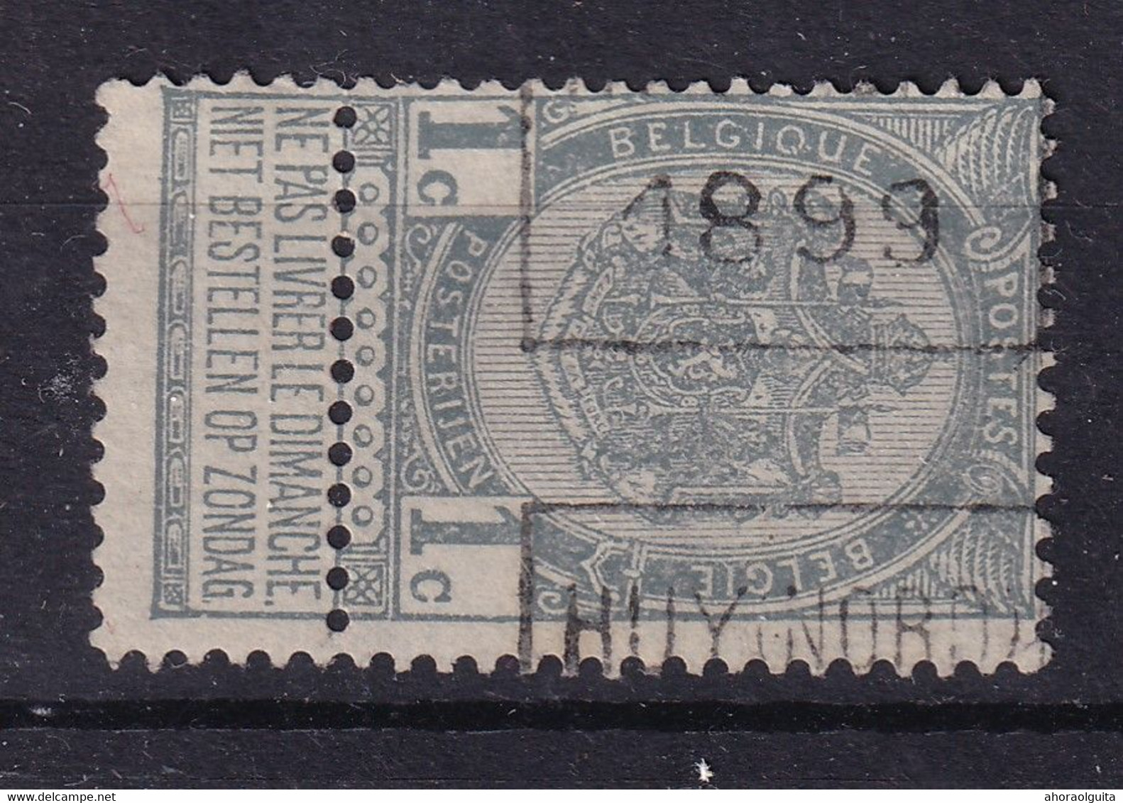 DDBB 680 - Timbre PREO 217 - TP 53 HUY Nord 1899 - Rollenmarken 1894-99