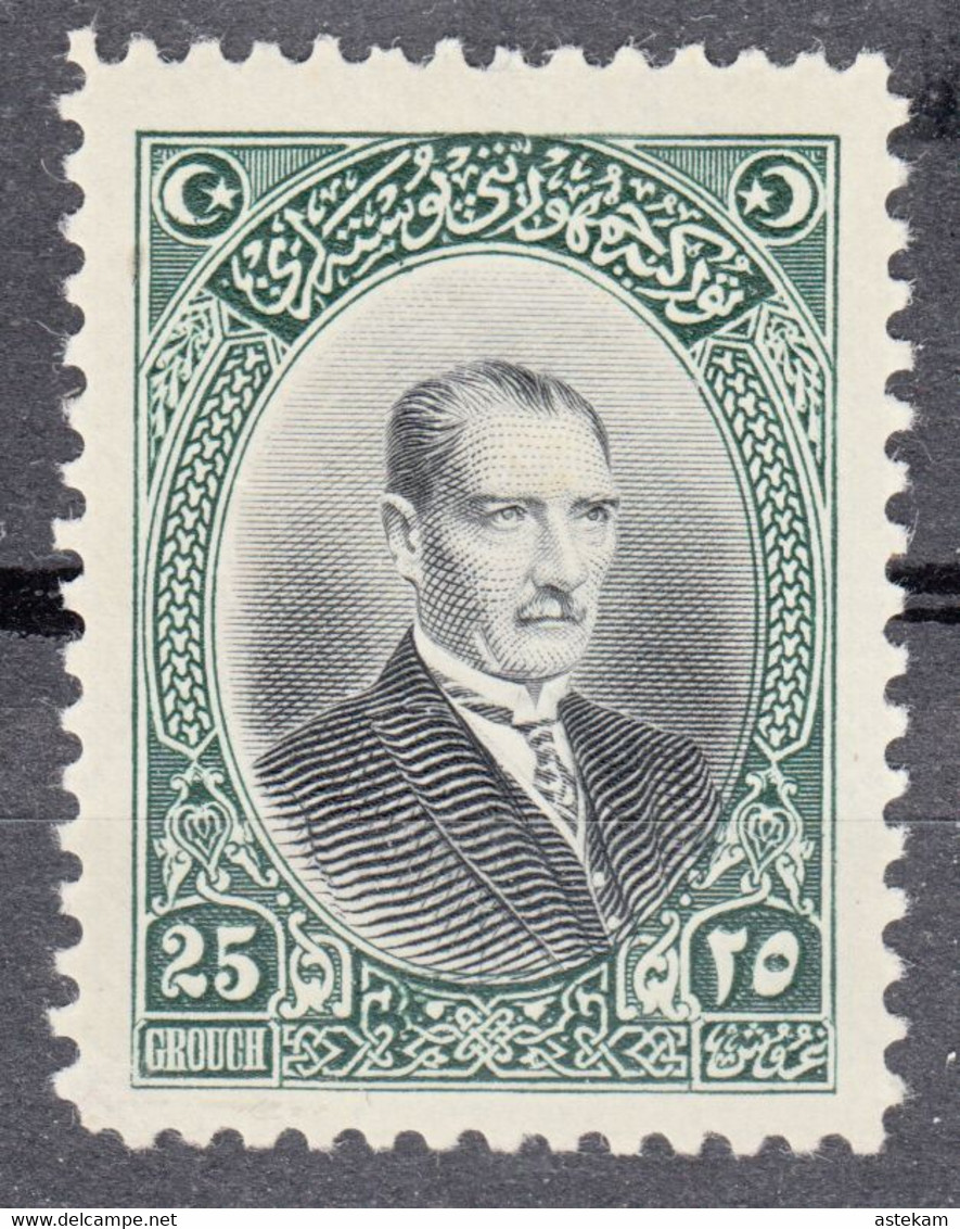 TURKEY 1926, SEPARATE MNH STAMP KEMAL ATATURK (MiNo 853) With PERFECT QUALITY, *** - Neufs