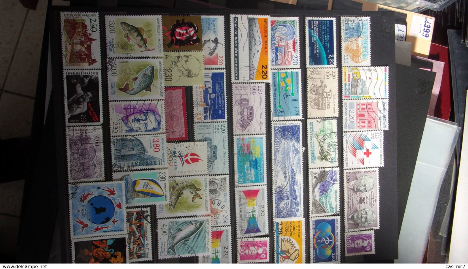 0.10€ LE TIMBRE FRANCE OBLITERES  LOT N°17 - Collections