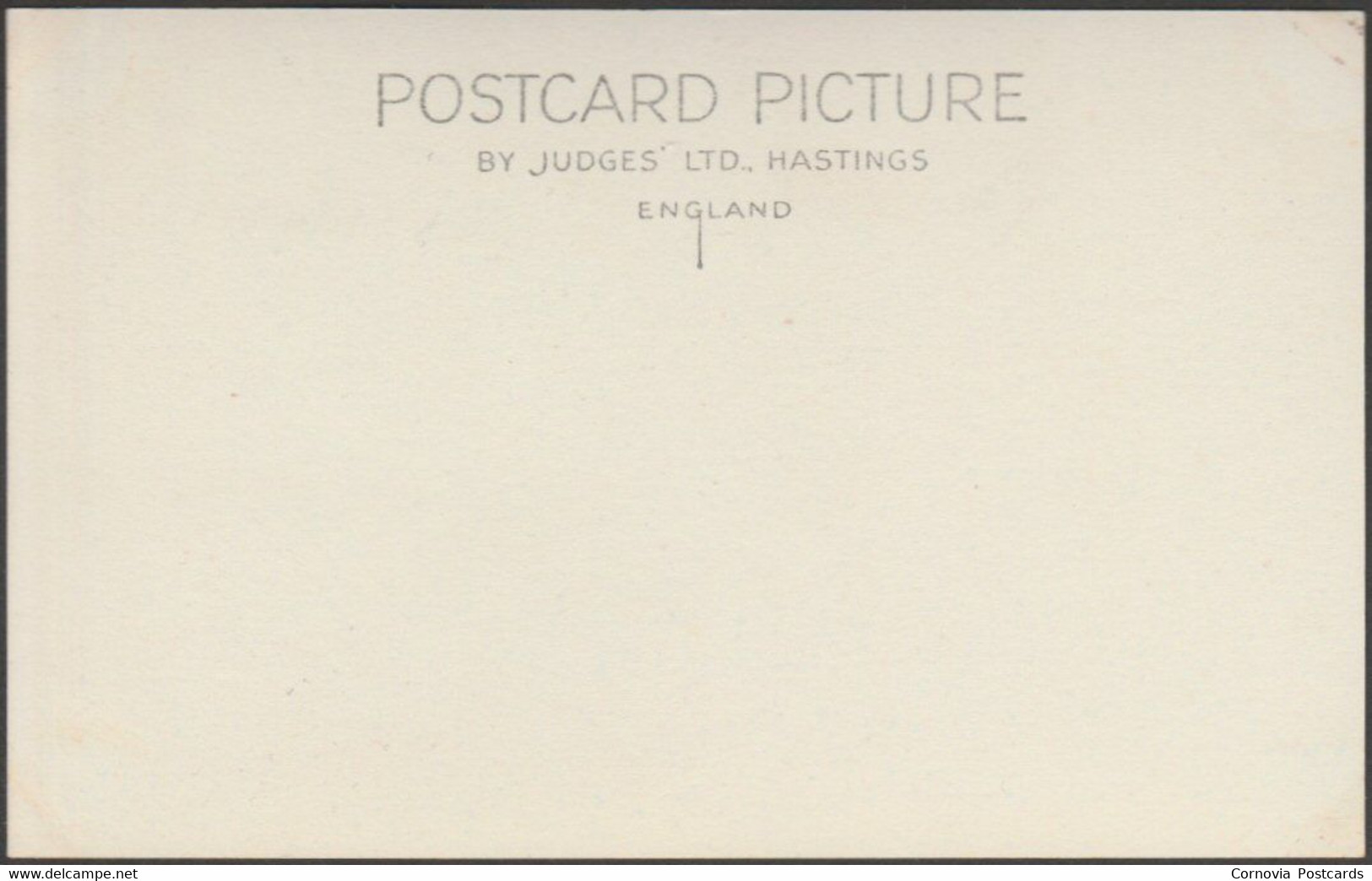 The Island And Bridge, Newquay, Cornwall, 1929 - Judges RP Postcard - Newquay