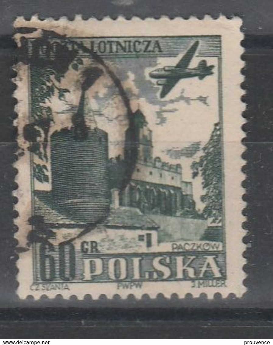 POLOGNE POLAND  POSTE AERIENNE  PA 34 TB - Used Stamps