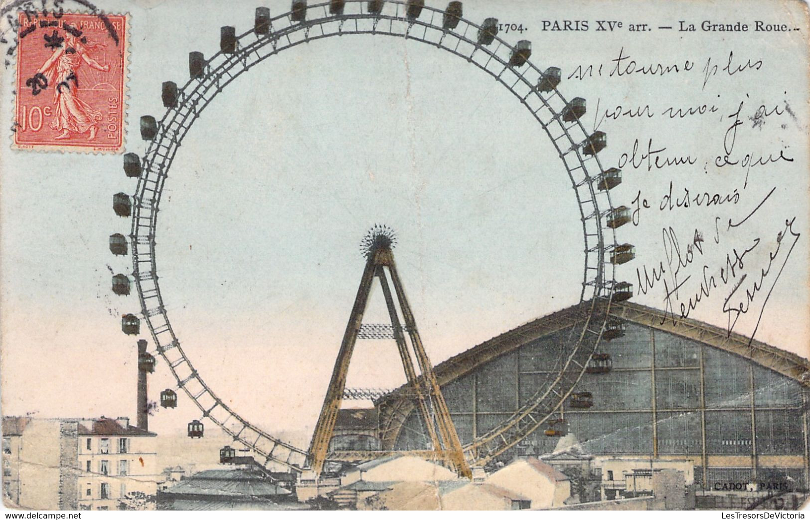 CPA Paris XV E Arr - La Grande Roue - Paris (15)