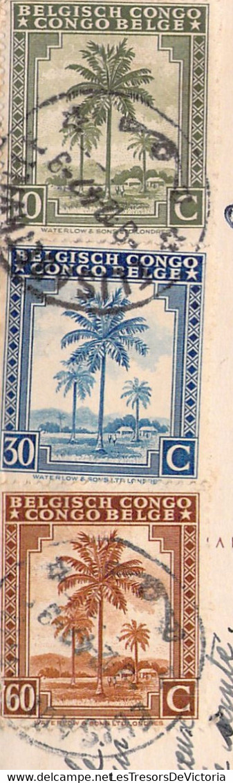 Congo Belge -COB 229 233 Et 235 Sur Lettre - De Elisabethville à Thuin Hainaut - Storia Postale
