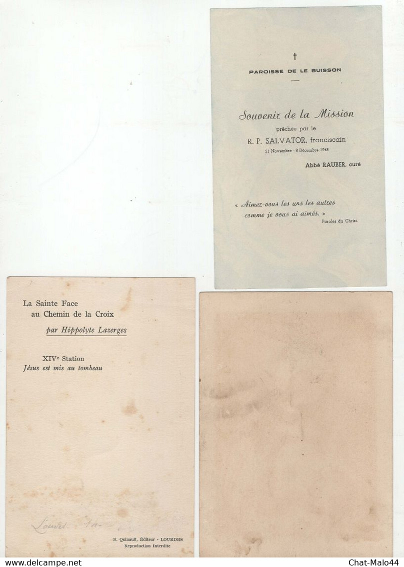 Images Pieuses. 1931-1946-1948. Lot De 8 Images Pieuses Différentes - Images Religieuses