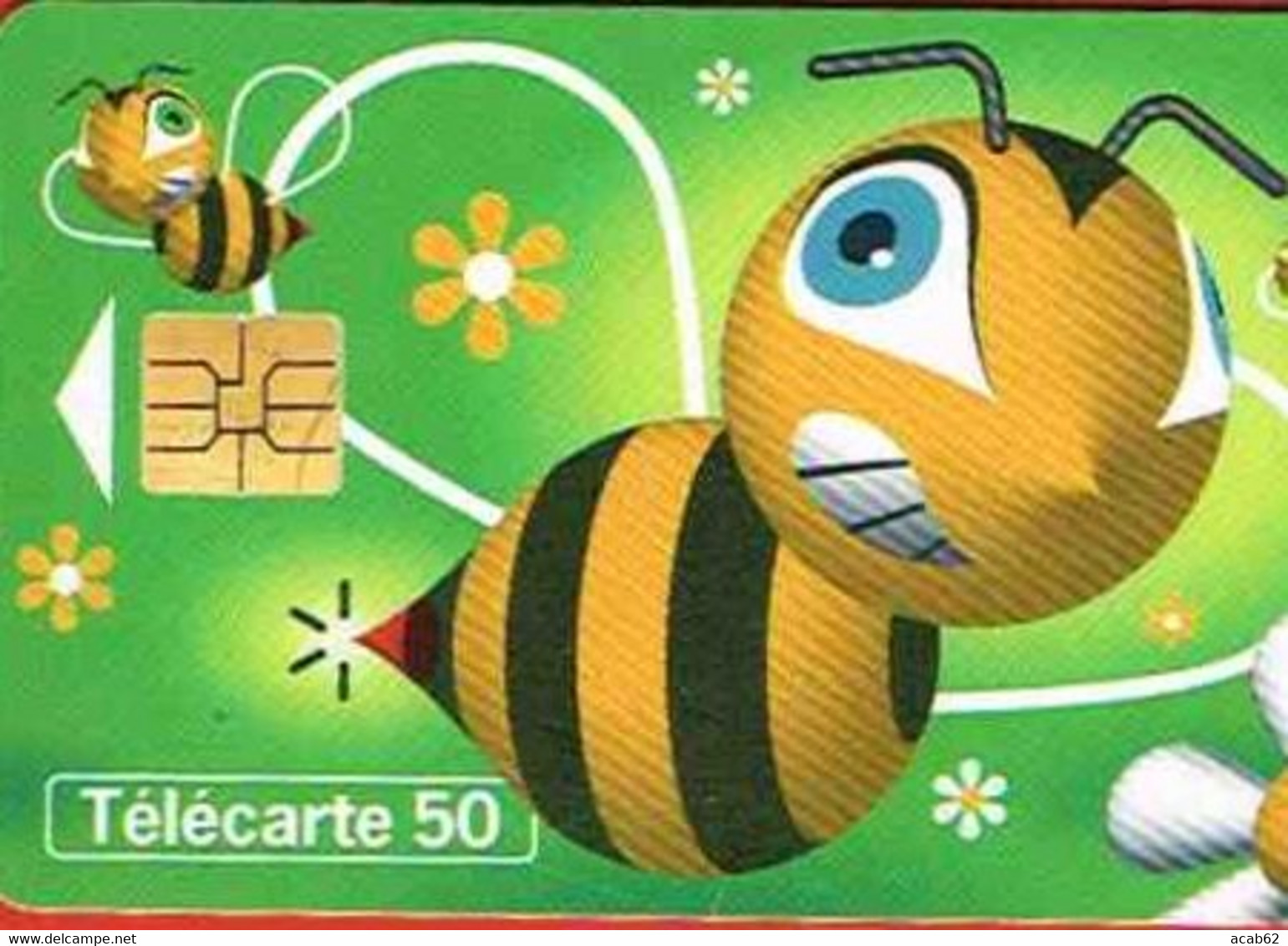 France Télécarte Abeille - Vlinders