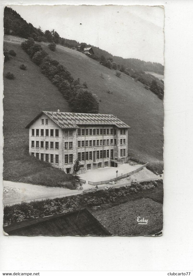 Bellevaux (74) : Vue Aérienne Générale Au Niveau De La Villa "La Colonie" En 1961 GF. - Bellevaux